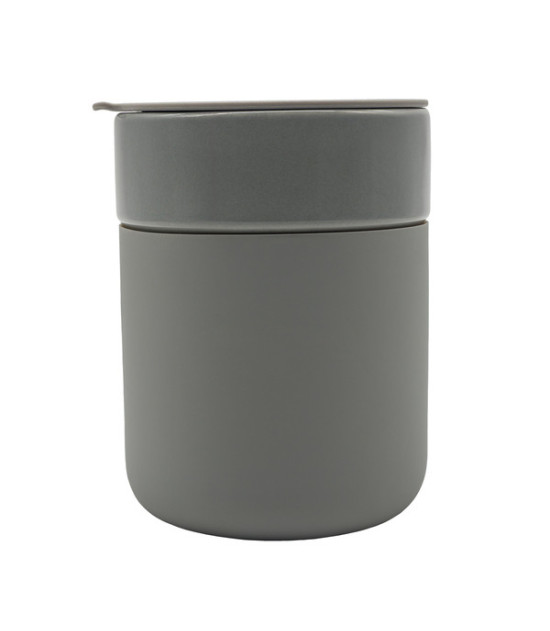 Kubek ceramiczny Caldo 370 ml, szary