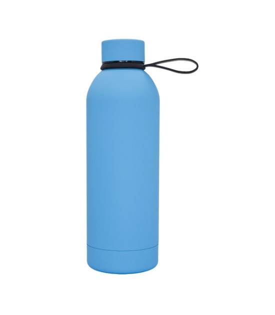 Butelka termiczna z uchwytem Mendoza Duo 500 ml, jasny niebieski
