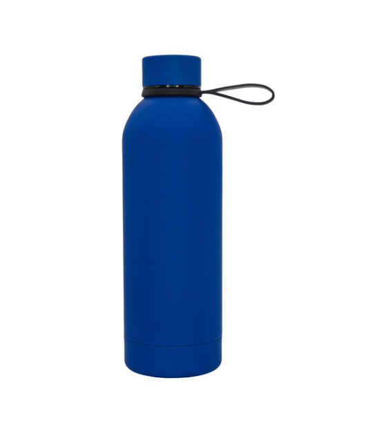 Butelka termiczna z uchwytem Mendoza Duo 500 ml, ciemny niebieski