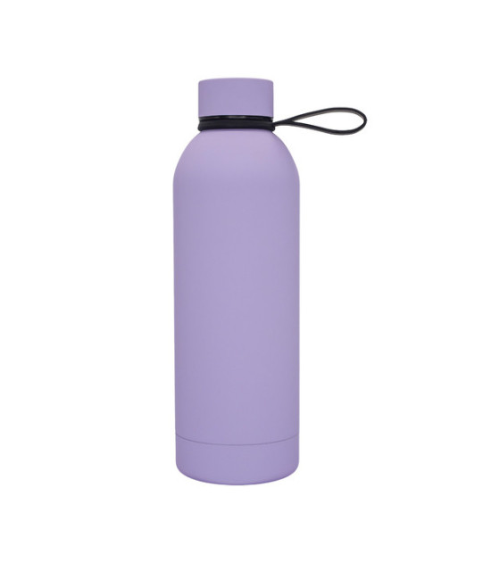 Butelka termiczna z uchwytem Mendoza Duo 500 ml, fioletowy