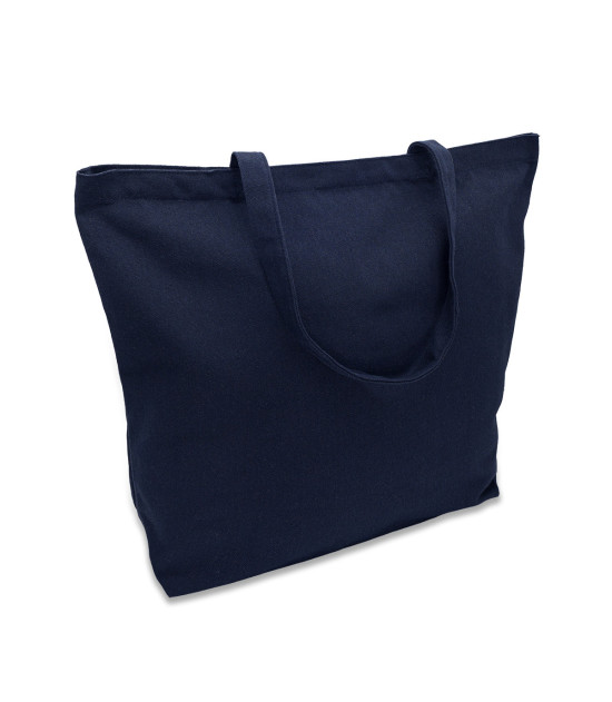 Torba z bawełny 340g/m2 Kinia, granatowy