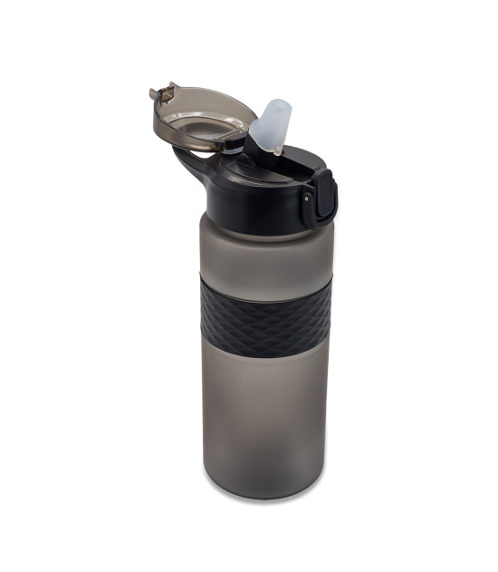 Bidon ze słomką Noviq 700 ml, czarny