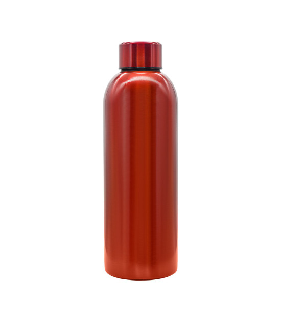 Butelka stalowa Morio 750 ml, czerwony