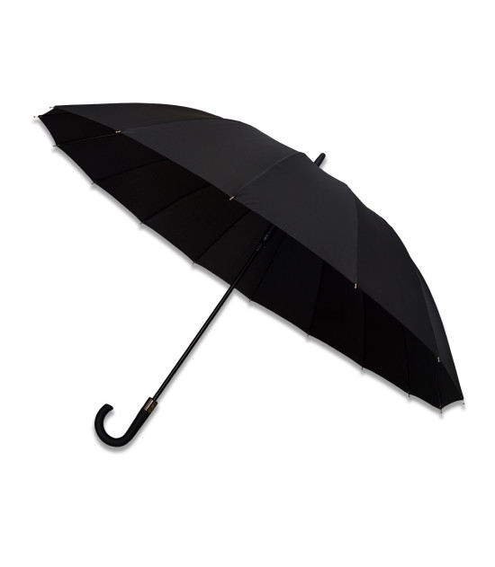Parasol 16 panelowy Trento, czarny
