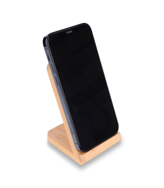 Ładowarka/stojak na telefon Salanti, beżowy